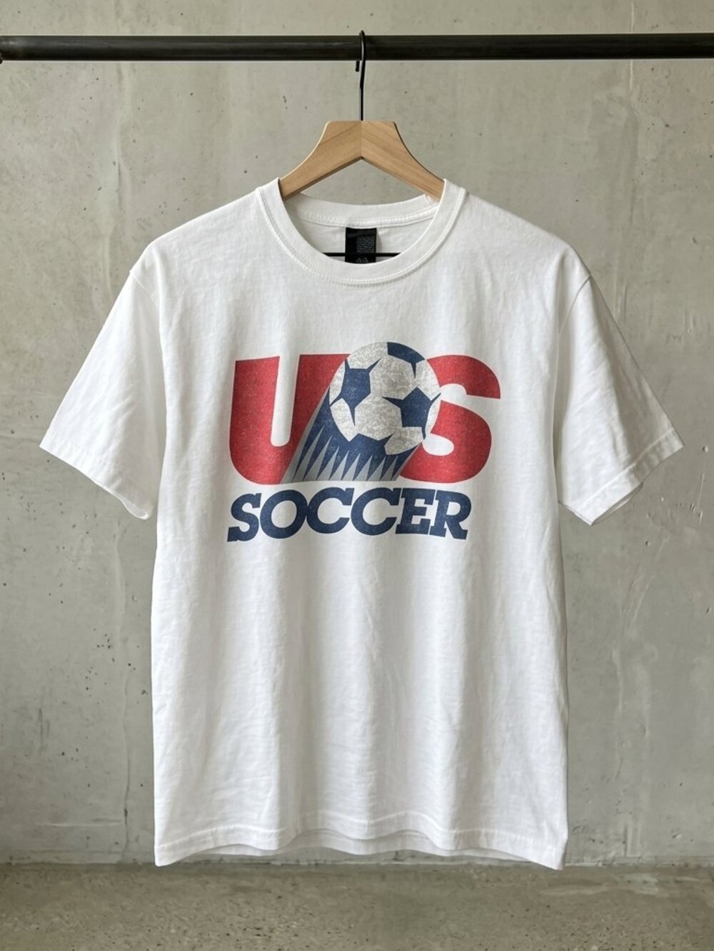 USA Soccer Retro Shirt, USA Soccer World Vintage t-shirt white